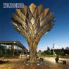Buy cheap Geometric Mirror Metal Garden Statues Outdoor Stainless Steel from wholesalers