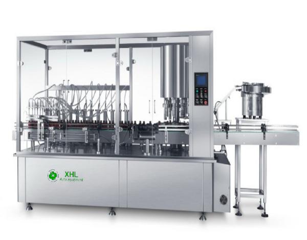 Buy cheap Twelve Pump 500ml 2000 KG Liquid Filling And Sealing Machine from wholesalers
