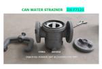 IMPA 872007 CAN WATER FILTERS-MARINE CAN WATER STRAINER 5K-100A S-TYPE JIS F7121