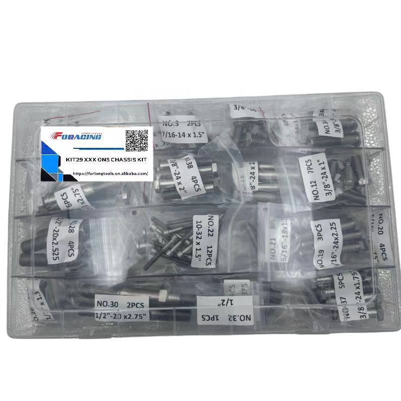 Universal SPRINT CAR XXX ONS CHASSIS TITANIUM ONE NUT OR Q/C R/R S/P PLUS BOLT KIT Perfect for Replace/Repair Needs