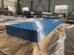 Building Material Aluminized Zinc Color Coated Corrugated Plate for Welding 0.15
