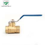 Water Oil Standard Port 1/2'' Brass FIP Gas Ball Valve