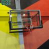 Buy cheap Wall Mounted Adjustable Height Tempered Glass Basketball Hoop For Schools from wholesalers