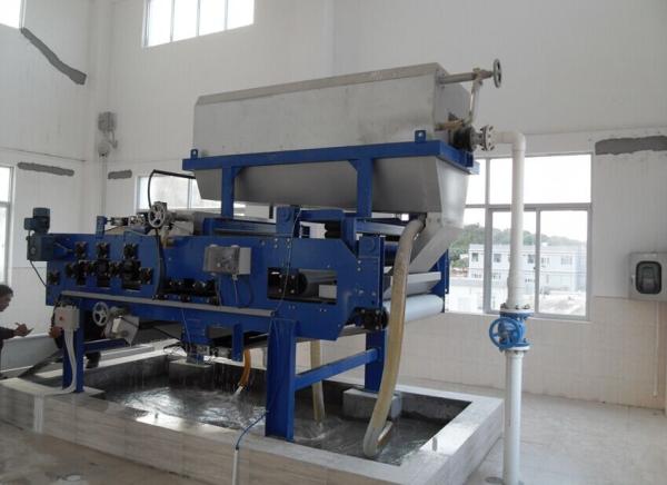 Buy cheap Industrial Textile wastewater sludge removal equipment Belt filter press Economical and reliable from wholesalers