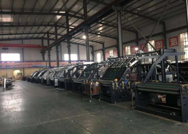 Semi Automatic Corrugated Flute Sheet Laminator Machine / Laminating Sheet
