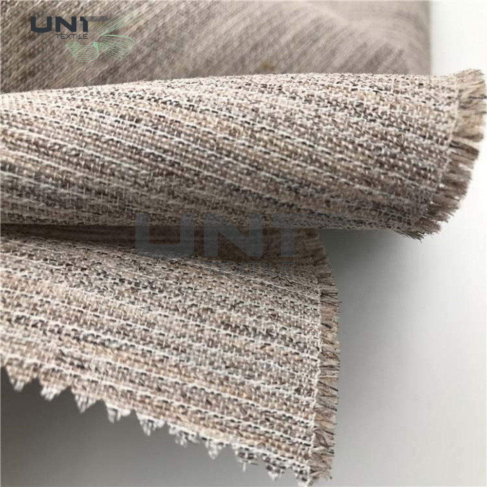 Elastic Stiff Natural Horse Hair Interlining 160cm Width For Suit