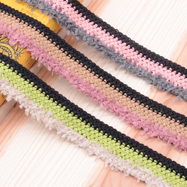 Buy cheap Recycled Poly Gimp 3cm Crochet Edgings And Trims from wholesalers