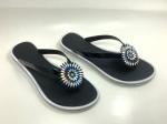 Quick Drying Flip Flops 36-41 PVC Ladies Flat Sandals