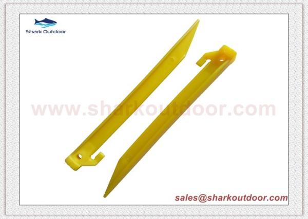 Buy cheap Made in China plastic tent peg stakes for outdoor camping accessory from wholesalers