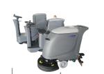 Double Bearing Wheel Walk Behind Scrubber , Floor Care Equipment PVC Material