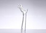 Clear Resin Hand Fiberglass Mannequin Torso Bracelet And Ring Display Racks