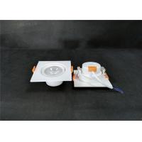 Buy cheap Square SMD LED Spotlight 5 Watt CRI 70 / Recessed LED Spot With 2 Years Warranty product