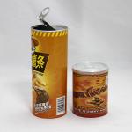 Water Proof SGS Custom Paper Composite Cans for Sweet Potato Crisp, Chips ,