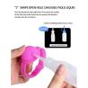Buy cheap Adjustable 2020 Hot Sale Band Wristband Silicone Adjustable Sterilization Dispenser Disinfection Hand Sanitizer with Bracelet from wholesalers