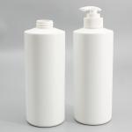 Cylinder 32mm White 700ml HDPE Pump Bottle