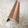 Buy cheap Stair Nosing Aluminum Tile Trim Non Slip Brass For Stair Edge Protection from wholesalers