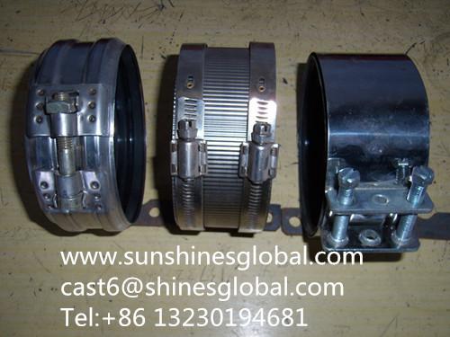 Buy cheap Hubless Pipe Couplings/Type A Couplings/Rapid Couplings/Grip Clamps from wholesalers