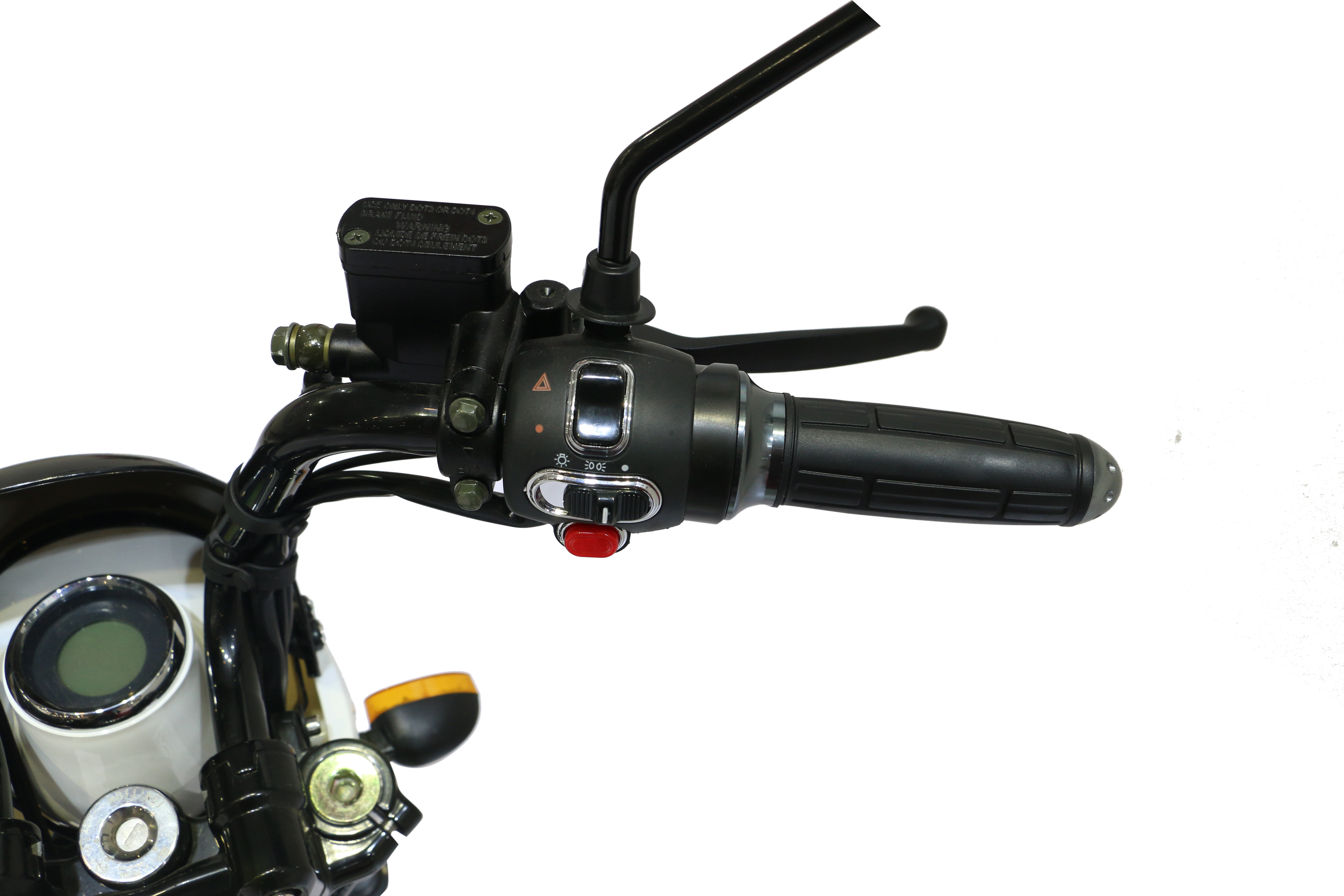 White Electric Bike Scooter For Adults , 38km/H Pedal Assist And Throttle Ebike