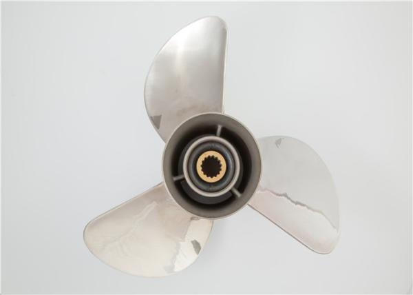 Buy cheap 13 1/2x15 -K Stainless Steel Boat Engine 3 Blades Propeller For Outboard Motor from wholesalers