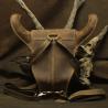 Buy cheap Bull Head Suede Leather Backpack from wholesalers
