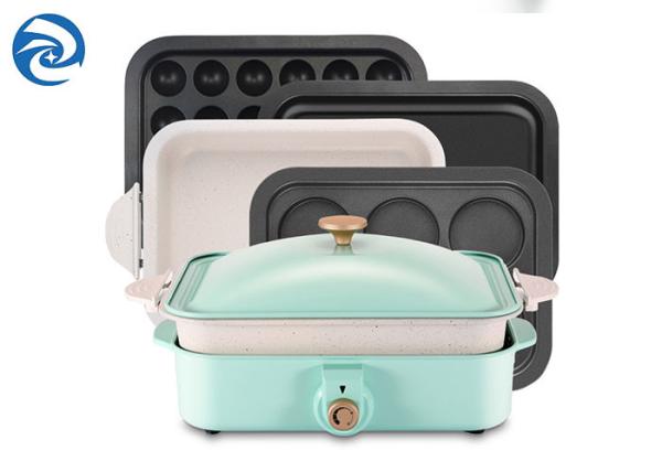Buy cheap Household Electric Grills Griddles Skillets 220V Multifunctional Cooking Pot 1200W from wholesalers