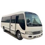 30 Seats Used Toyota Coaster Bus in Good Condition for Fuel Diesel Emission EURO