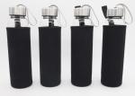 Natural Crystal Energy Glass Water Bottle With Rope 500ml Customizable Logo