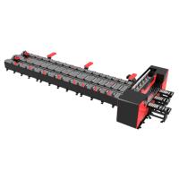 Buy cheap 36KW Cnc Bandsaw Machine 12000mm Sawing length Automatic Chip Removal product
