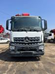 62m Used Concrete Pump Truck on Mercedes Truck with 180m3/h Max Concrete Output