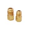 Buy cheap 3/8 Fllare * 1/2 NPT Male Thread Brass Tube Fitting Brass Reducing Nipple from wholesalers
