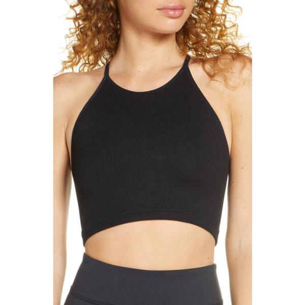 Buy cheap Wholesale High Quality Black Women Yoga Crop Tank Top Ladies Sportswear with OEM Logo from wholesalers