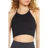 Buy cheap Wholesale High Quality Black Women Yoga Crop Tank Top Ladies Sportswear with OEM Logo from wholesalers
