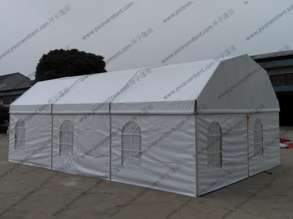 Buy cheap Open Sidewalls Arcuate Outdoor Event Tents Clear Top 6 x 9m Width UV Resistant from wholesalers