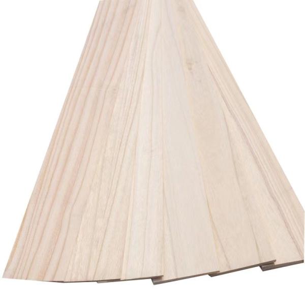 Buy cheap Solid Wood Strip 2mm Paulownia Wood Panel with Moisture Content 8%-12% and Payment T/T from wholesalers
