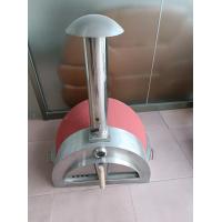 Buy cheap 4 Wheels Ceramic Pizza Oven 900mm Width Outdoor Ceramic Oven product