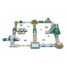 Buy cheap Infaltable Blow Up Water Park Obstacle Course Jumping Castle from wholesalers