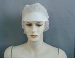 Disposable Non Woven 20g Peaked Flat Cap For Industrial Use