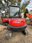 Excellent Condition Kubota KX165 Mini Crawler Excavator Original Hydraulic