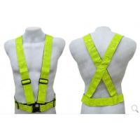 Buy cheap Adjustable Reflective Waist Belt Fluorescent Green Hi Vis Safety Belt product