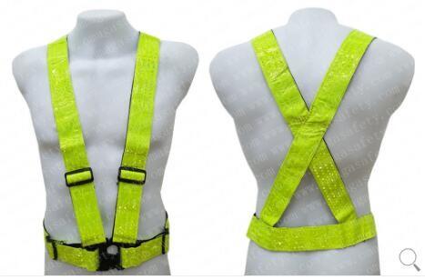 Buy cheap Adjustable Reflective Waist Belt Fluorescent Green Hi Vis Safety Belt from wholesalers