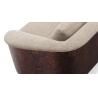 Buy cheap 1.1m Fabric Leather Chesterfield Sectional Pine Sectional Couch For Living Room from wholesalers