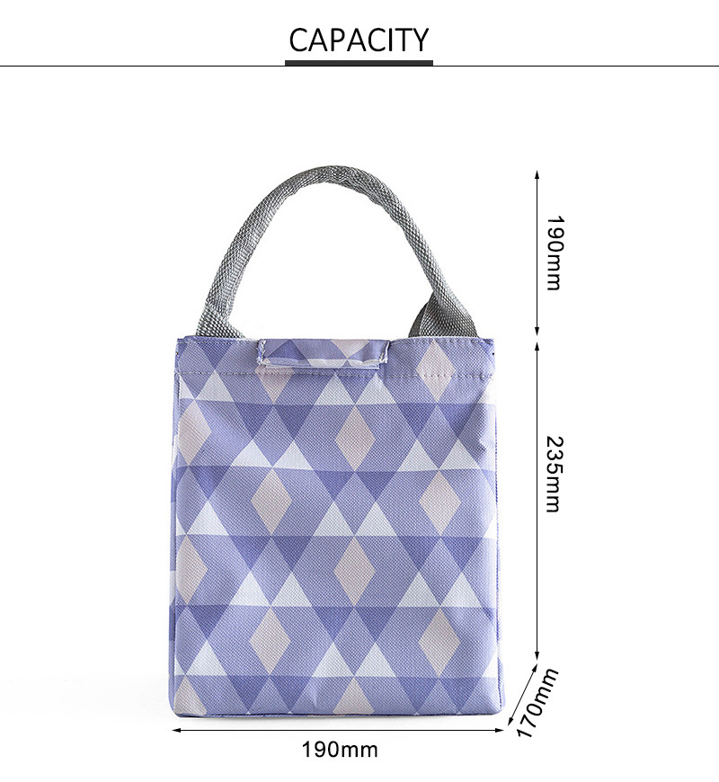 Polyester Multipocket Insulated Lunch Cooler Bags