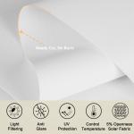 Grade 8 Wholesales 29% Polyester 71% PVC Sunscreen Roller Blinds Curtain