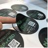 Buy cheap Adhesive Vinyl Round Waterproof Sticker Printing logo labels from wholesalers