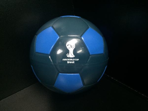 Buy cheap Blue Brazil World Cup football Plastic Toy Figures for Promotion made of ABS from wholesalers