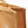 Buy cheap Ladies Custom Printed Burlap Tote Bag Beach Bathing Shopping Daily Life from wholesalers