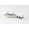 Buy cheap 20pcs Geometry New Bone China Crockery Dinner Set For Restaurant Hotel from wholesalers