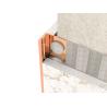 Buy cheap Brushed Metal Stainless Steel Tile Trim SS304 Square Closing Strip Tile Edge Trim from wholesalers