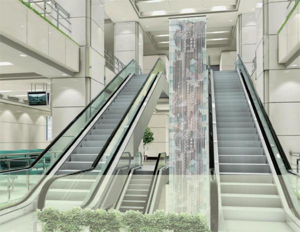 Buy cheap Fuji Subway Station Elevator Hairline 35 Degree Heavy Duty Escalator from wholesalers