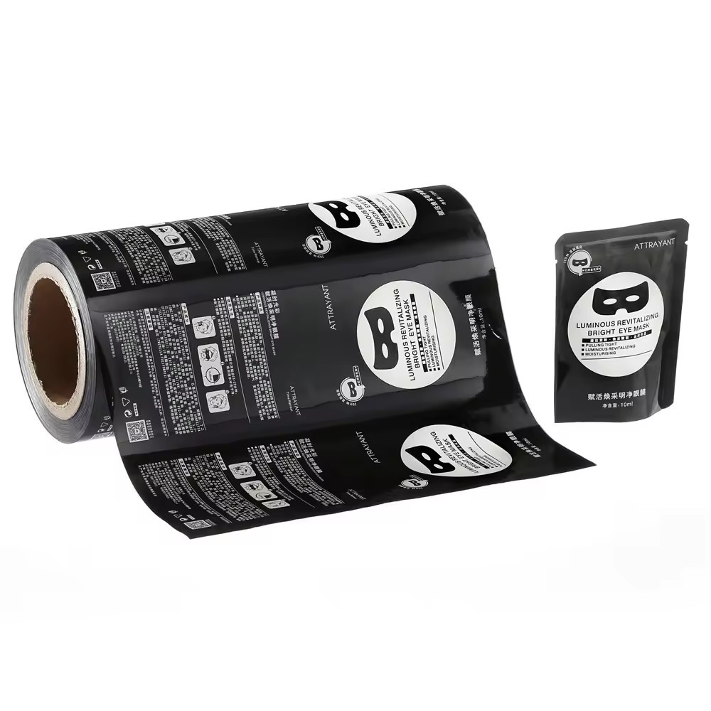 Custom Print Flexible Food Packaging Roll Stock Film For Chunk And Sliced Cheese Seasonings Biscuits Cookies Candy Sauce